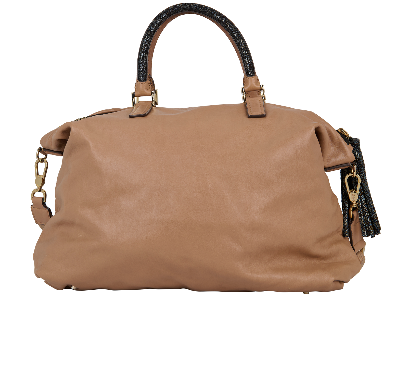 Huxley Tote, &pound;150, Handbags, Beige, Leather, Back view